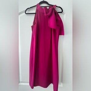 Elegant Pink Sleeveless Dress